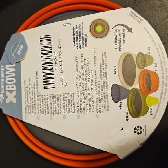 2pc Camping Gear Sea to Summit Cutlery & Collapsible Bowl - Picture 5 of 5